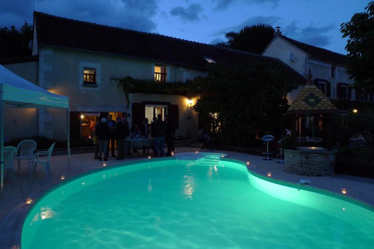 Bed and Breakfast Entre Canal Et Vignes Escolives-Sainte-Camille Exterior foto